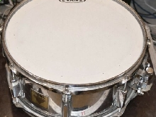 YAMAHA POWER V CAISSE CLAIRE MÉTAL CHROMÉ  /  14 X 6.5 