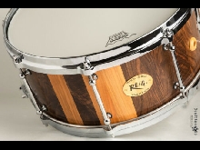 Snare drum walnut/apricot tree 14