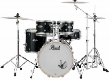 Batterie Pearl Export Fusion 20'' 5 fûts - jet black