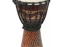 Djembé Tanga Slammer Rouge 8''
