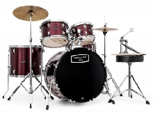 Batterie Tornado by Mapex Fusion 20'' - 5 futs - Burgundy