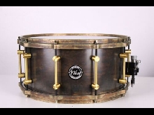 Caisse claire West Custom Drums : 14' x 7' Bronze massif 3/5mm