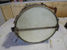 Ancien tambour garde champêtre Fanfare militaire 