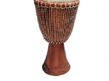 Djembé Africain roots 100% fabriqué à la main diam. 30/32 cm - Ethno